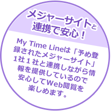 My TIme Lineは初期設定不要で、日本のメジャーサイト各社と連携しながら情報を提供してくれるから安心です。